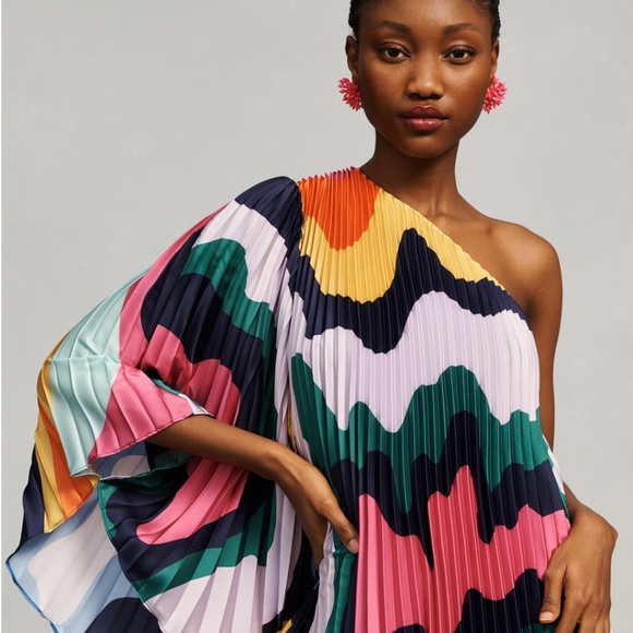 Brand New HUTCH ONE-SHOULDER PLEATED ROMPER - Picture 9 of 16